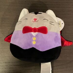 Squishmallows Vampire Tally Cat